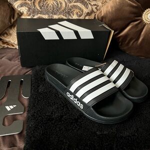 New Adidas Adilette size 8 men 9 women